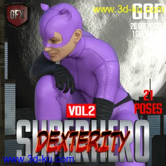 3D打印模型SuperHero Dexterity for G8F Volume 2的图片