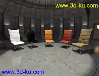 3D打印模型Supervillain Conference Room的图片