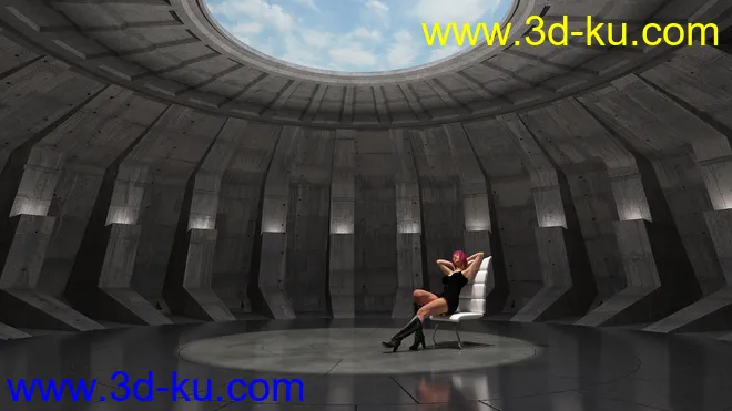 Supervillain Conference Room模型的图片8