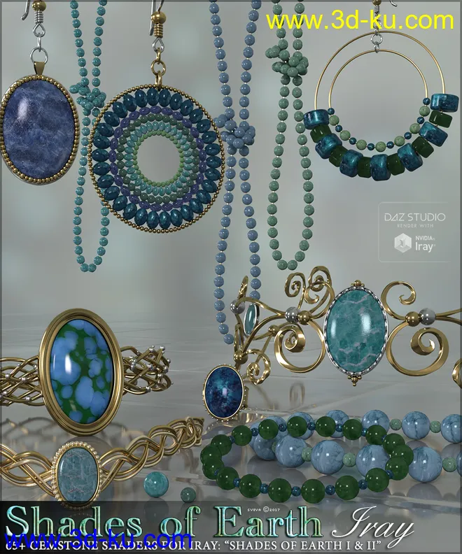 SV's Shades of Earth Iray Shaders模型的图片1