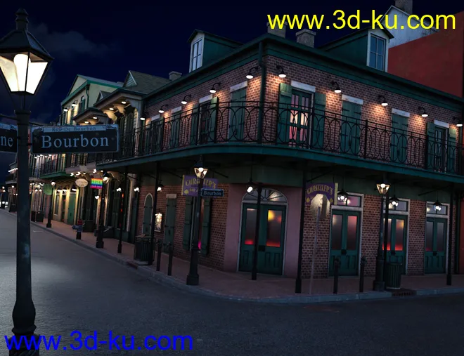 SW French Quarter - Chrizzler's Corner模型的图片2