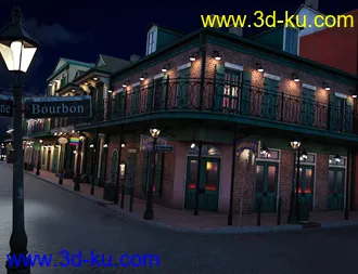 3D打印模型SW French Quarter - Chrizzler's Corner的图片