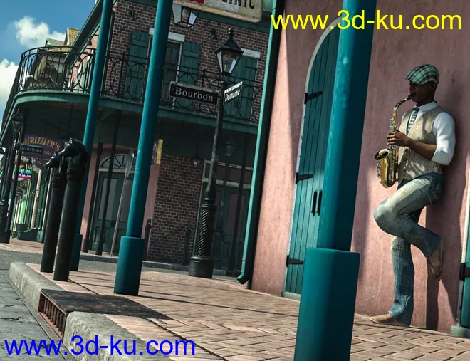 SW French Quarter - Chrizzler's Corner模型的图片3