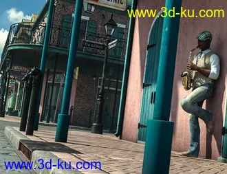 3D打印模型SW French Quarter - Chrizzler's Corner的图片