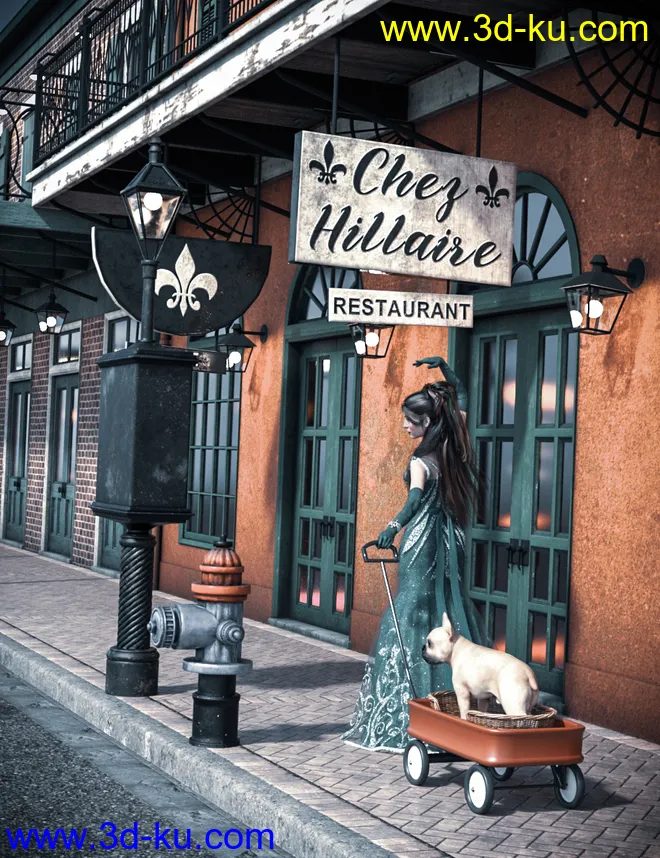 SW French Quarter - Chrizzler's Corner模型的图片5