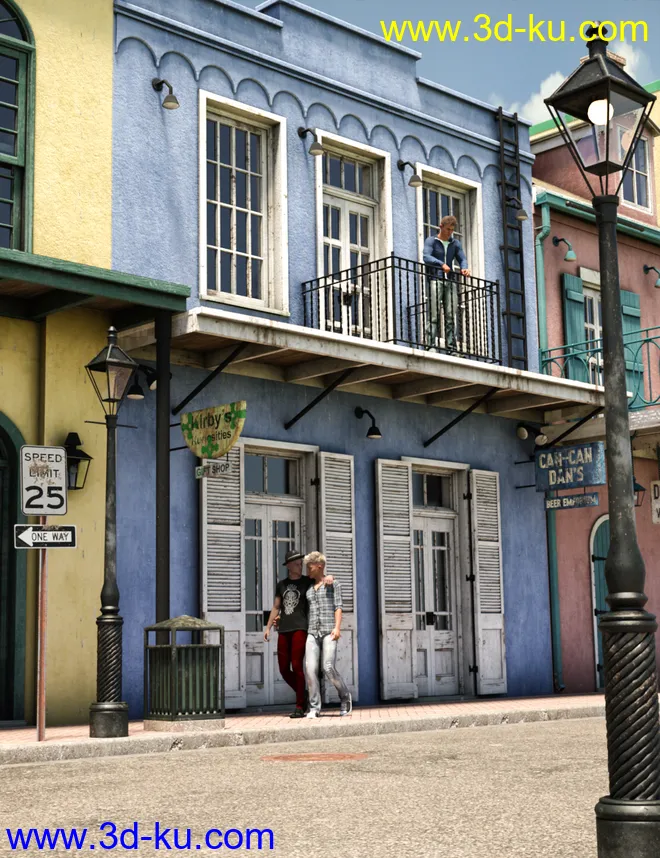 SW French Quarter - Chrizzler's Corner模型的图片7