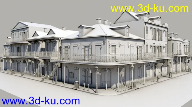 SW French Quarter - Chrizzler's Corner模型的图片9