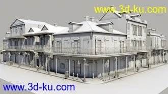 3D打印模型SW French Quarter - Chrizzler's Corner的图片