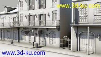 3D打印模型SW French Quarter - Chrizzler's Corner的图片