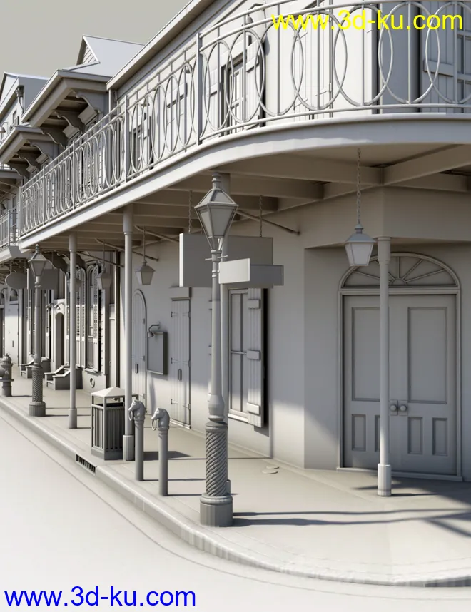 SW French Quarter - Chrizzler's Corner模型的图片13