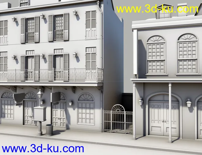 SW French Quarter - Chrizzler's Corner模型的图片14