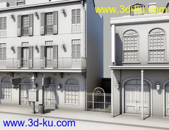 3D打印模型SW French Quarter - Chrizzler's Corner的图片