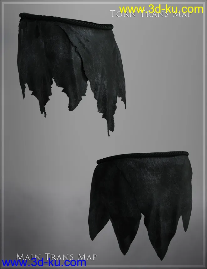 Swamp Loincloth for Genesis 8 Male(s)模型的图片5