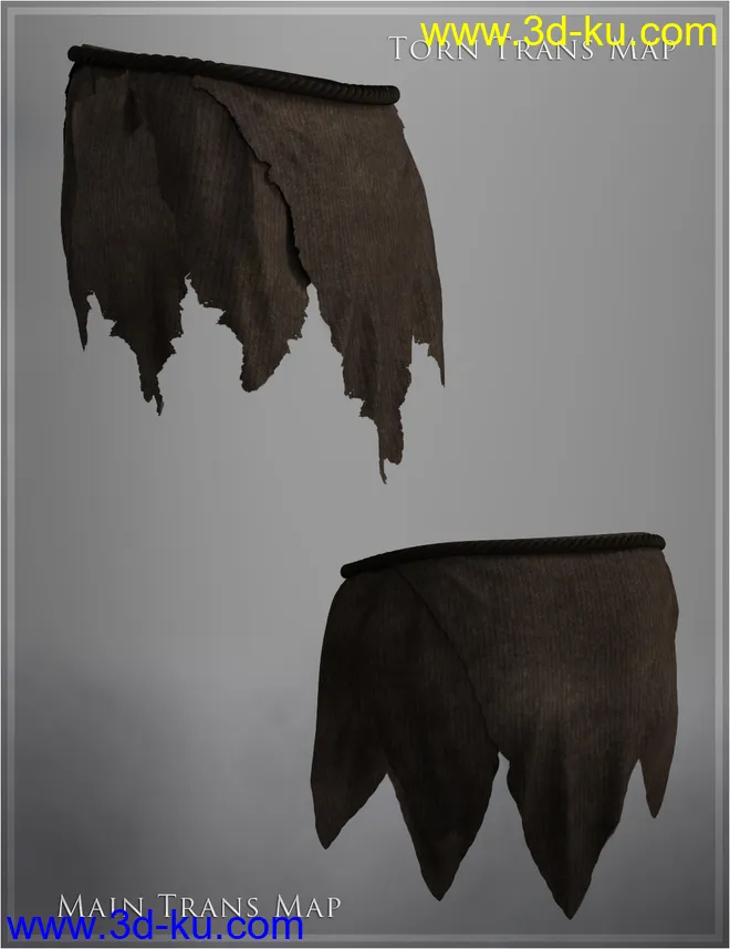 Swamp Loincloth for Genesis 8 Male(s)模型的图片7