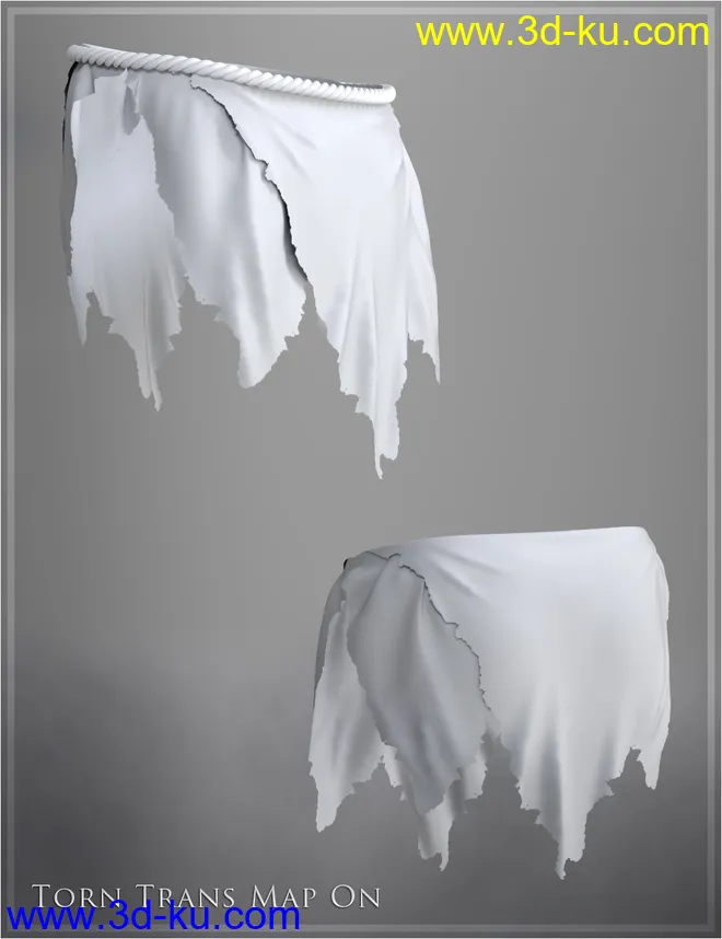 Swamp Loincloth for Genesis 8 Male(s)模型的图片9
