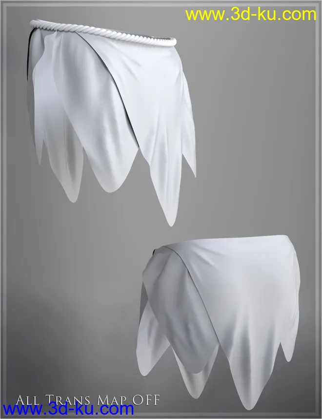 Swamp Loincloth for Genesis 8 Male(s)模型的图片10