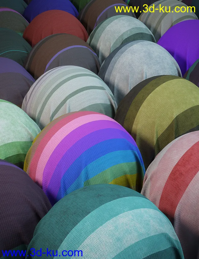 Sweater Knits Iray Shaders模型的图片1