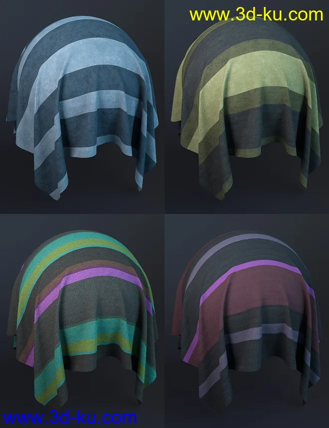 Sweater Knits Iray Shaders模型的图片4