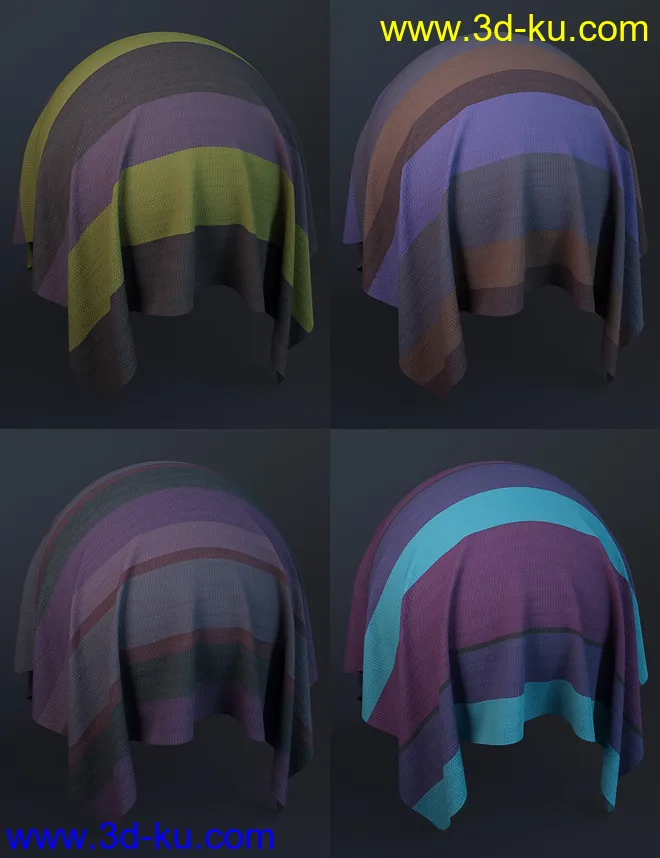 Sweater Knits Iray Shaders模型的图片5