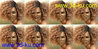 Sword Sworn Poses Expressions and Prop for Genesis 8模型的图片21