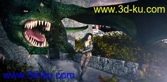 Sword Sworn Poses Expressions and Prop for Genesis 8模型的图片23