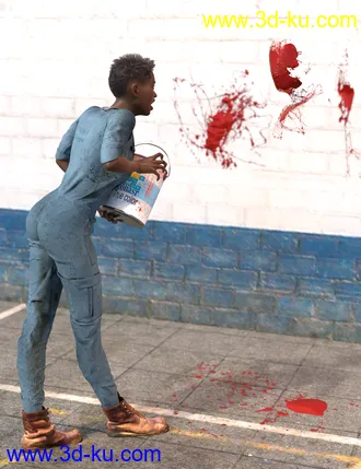 3D打印模型SY Invisible for Genesis 8的图片