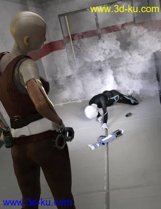 3D打印模型SY Knocked Out! 2 for Genesis 8的图片