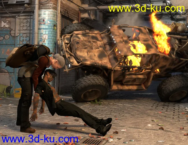 SY Knocked Out! 2 for Genesis 8模型的图片7