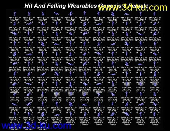 SY Knocked Out! 2 for Genesis 8模型的图片14