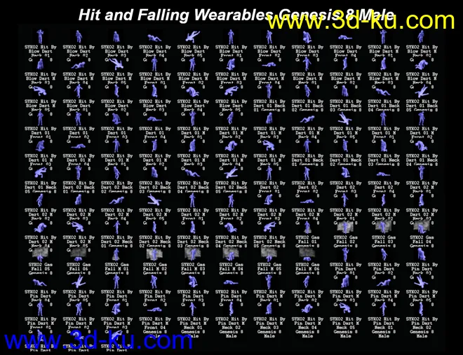 SY Knocked Out! 2 for Genesis 8模型的图片15