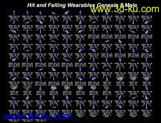 3D打印模型SY Knocked Out! 2 for Genesis 8的图片