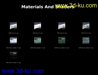 3D打印模型SY Rigged Waves Iray的图片