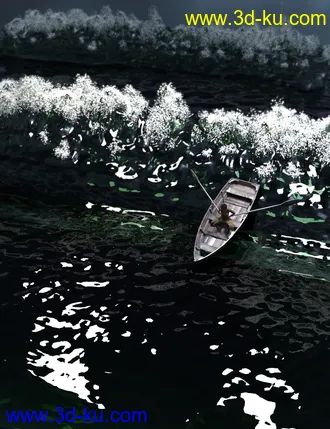 SY Rigged Waves Iray模型的图片22
