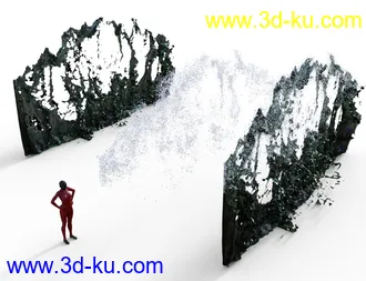 3D打印模型SY Rigged Waves Iray的图片