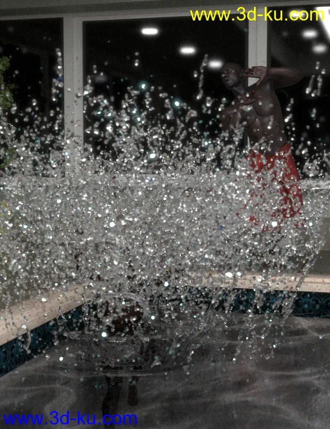 SY Splashstravaganza Iray模型的图片3