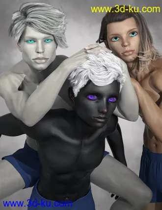 3D打印模型Sylviis Sylvianis and Syl for LLF Briar的图片