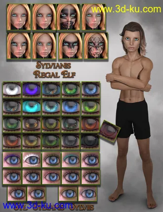 3D打印模型Sylviis Sylvianis and Syl for LLF Briar的图片