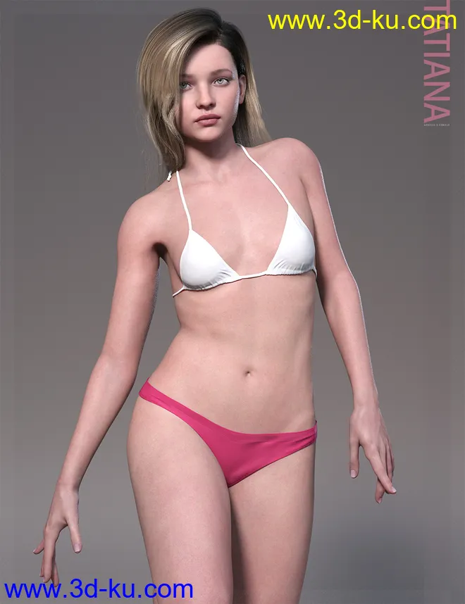 Tatiana HD and Expression for Genesis 8 Female模型的图片9