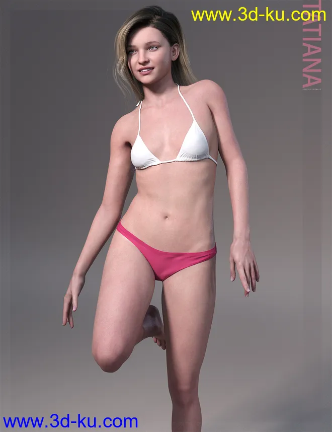 Tatiana HD and Expression for Genesis 8 Female模型的图片10