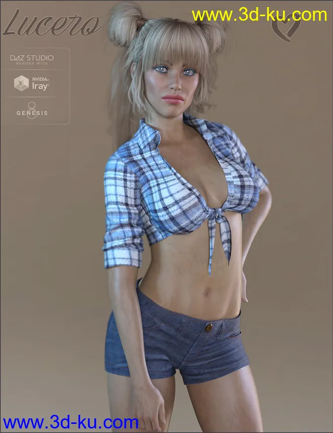 TDT-Lucero for Genesis 8 Female模型的图片1