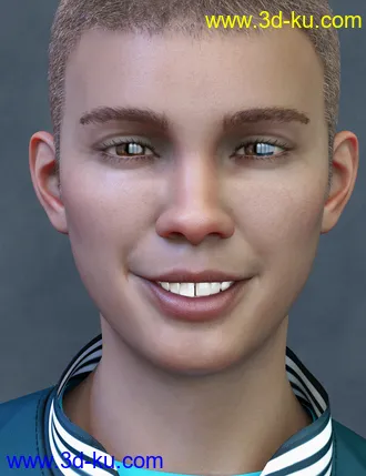 3D打印模型Teen Jamie HD for Genesis 8 Male的图片