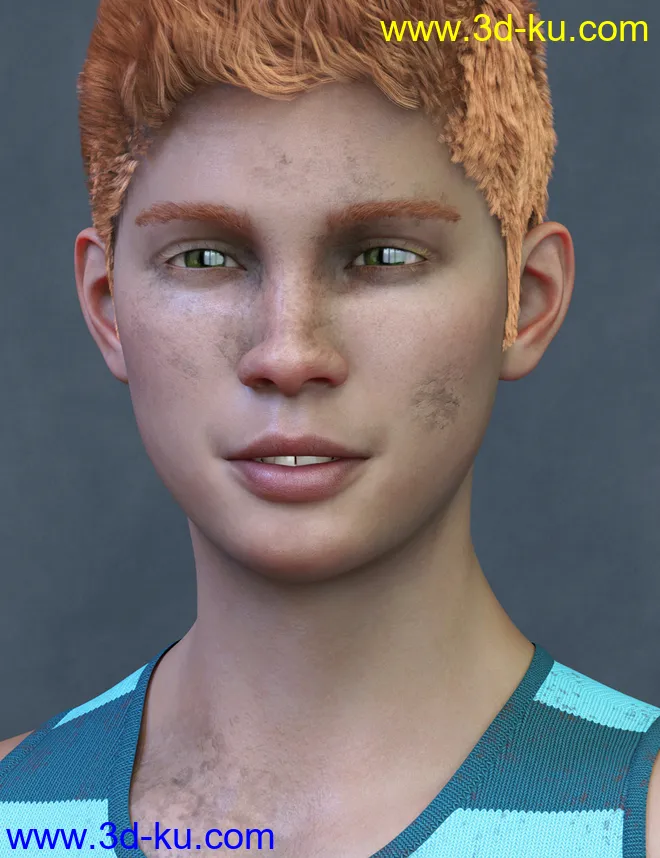 Teen Jamie HD for Genesis 8 Male模型的图片7