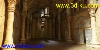 3D打印模型Temple of Sand的图片