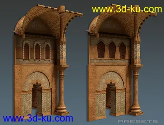 3D打印模型Temple of Sand的图片