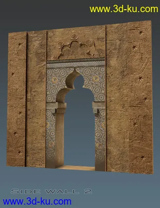 3D打印模型Temple of Sand的图片