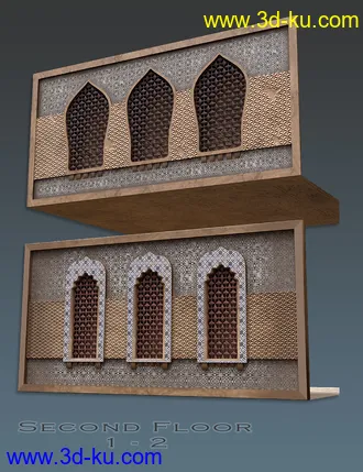 3D打印模型Temple of Sand的图片