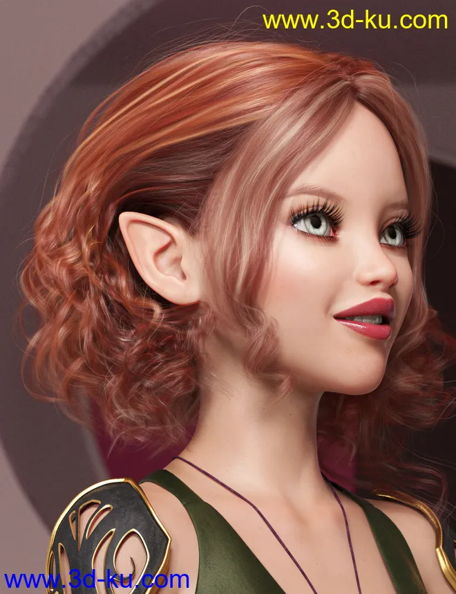 Texture Expansion for Bendine Hair模型的图片1