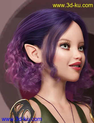 3D打印模型Texture Expansion for Bendine Hair的图片