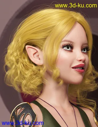 3D打印模型Texture Expansion for Bendine Hair的图片