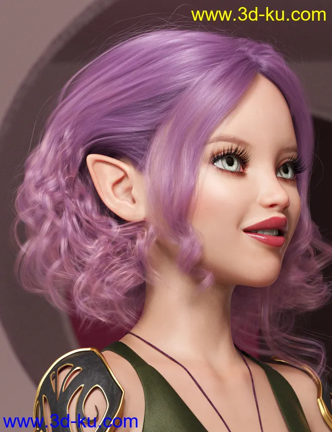 Texture Expansion for Bendine Hair模型的图片10